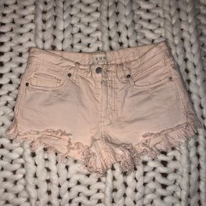 Free People Jean Shorts